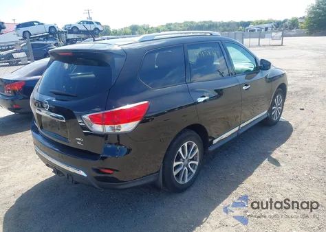 2014 Nissan Pathfinder Sl из США, поврежденный, VIN 5N1AR2MM5EC622663